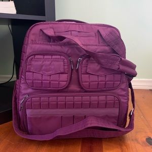 Magenta/Purple Lug bag